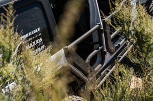 Jeep Wrangler Tube Doors - Rear - Body Armor 4x4 - Two-Stage Powder Coat Heavy Texture Finish - Black - `18-`21